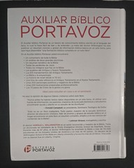 AUXILIAR BIBLICO POARTAVOZ UN CAUDAL DE INFORMACIÓN BIBLICA Hardcover