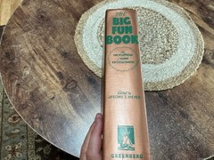 The Big Fun Book by Jerome S. Meyer 1940 – 800 Pages – Excellent Condition