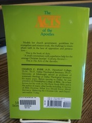 Everyday Bible Commentary Ser.: The Acts of the Apostles by Charles C. Ryrie…