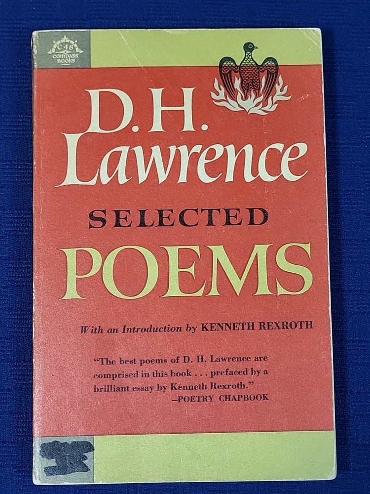 Lawrence : Selected Poems by David Herbert Lawrence – 1959 Trade Paperback