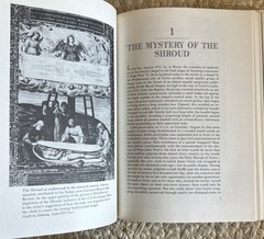 The Mysterious Shroud, Ian Wilson, hardcover, dust jacket, 1986, Mint