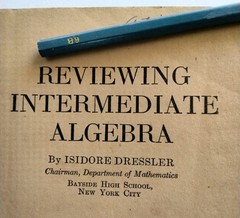 Amsco School Publications Reviewing Intermediate Algebra Mathematics Vintage