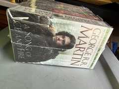 George R.R. Martin A Song of Ice and Fire 5-Book Set Game of Thrones READ DESC.