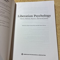 Liberation Psychology: Theory, Method, Practice, and Social Justice (Cultura…