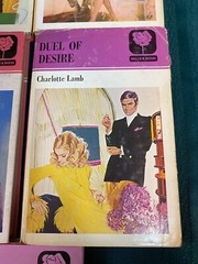 8-British Romance Hardcover Books Mills & Boon Retro Covers 4 Different Authors