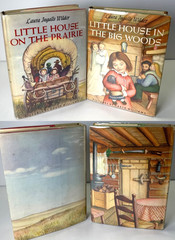 Laura Ingalls Wilder, 1953 Harper & Brothers 6 books w Little House, $2.75 DJs