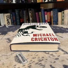 Jurassic Park – Michael Crichton (Hardcover) First Edition/Print, 1st/1st $19.95