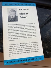 W R Burnett Kleiner Casar 1963 German Little Caesar Crime Paperback