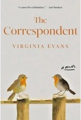 The Correspondent by Virginia Evans Hardcover Literary Fiction Novel New