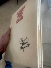 ’BAMA AND THE BEAR hardback book numbered #1050