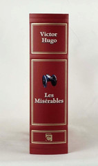 LES MISERABLES Victor Hugo Deluxe Leather Bound Gilded Classics *Like New*