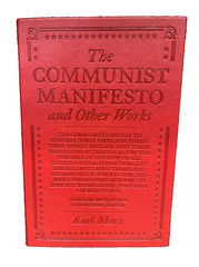 ❤THE COMMUNIST MANIFESTO & Other Works by Karl Marx Faux Leather Flex Bound NEW