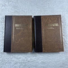 Vintage 1976 Character Sketches From The Pages of Scripture Vol 1 and 2 HC Good