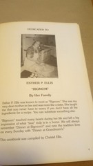 1993 „Sunday Dinner at Grandmom’s” Cookbook by Christel Ellis – 112+ Pages