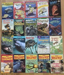 Lot 20 Kids SCIENCE Readers Animals Fish Dinosaurs Magic School