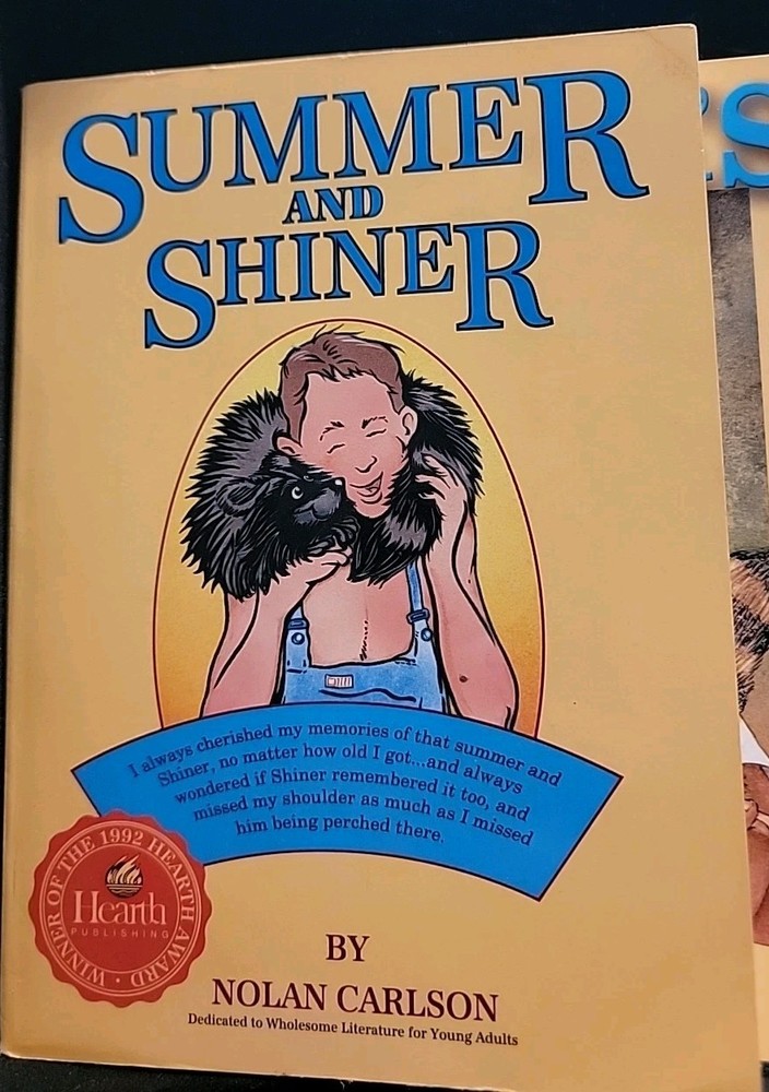 Shiner Series 5 Books, All Signed By The Author Noah Carlson