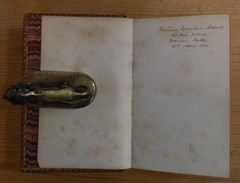 [sh13] Leather Fine Binding 1857, Childe Harolds Pilgrimage by Lord Byron