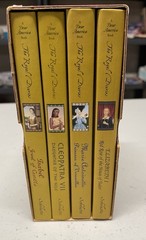 BOXED SET 4 Royal Diaries Elizabeth I Marie Antoinette Isabel Cleopatra HC Books