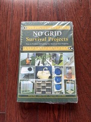 No Grid Survival Projects Hardcover New Sealed Self-Sufficiency Homestead
