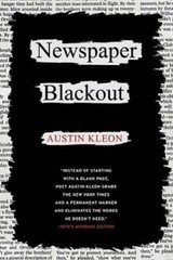 Newspaper Blackout – Paperback By Kleon, Austin – GOOD