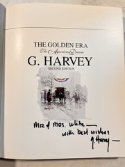 G. HARVEY „THE GOLDEN ERA-THE AMERICAN DREAM” (1992) Coffee Table Book, +++++