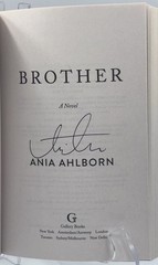 ANIA AHLBORN BROTHER SIGNED AUTOGRAPHED PAPERBACK BOOK HORROR #2