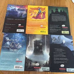 Lot 6 Amulet Books by Kazu Kibuishi – #1 2 4 6 7 8 Manga Bundle/set Scholastic