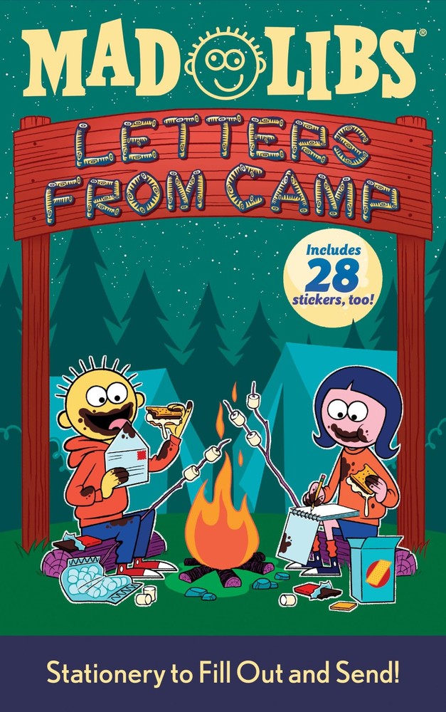 Letters from Camp Stationery to Fill Out and Send Includes 28 Stickers Too