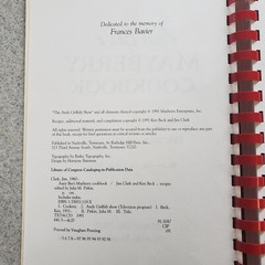 Aunt Bees Mayberry Cookbook 244 Pages Recipes Interesting Read Too
