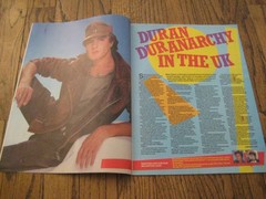 No 1 Magazine May 83 Duran Duran Simon Le Bon U2 Marc Almond