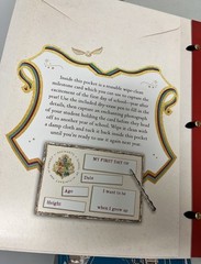 Harry Potter Hogwarts School Years Scrapbook LIKE NEW