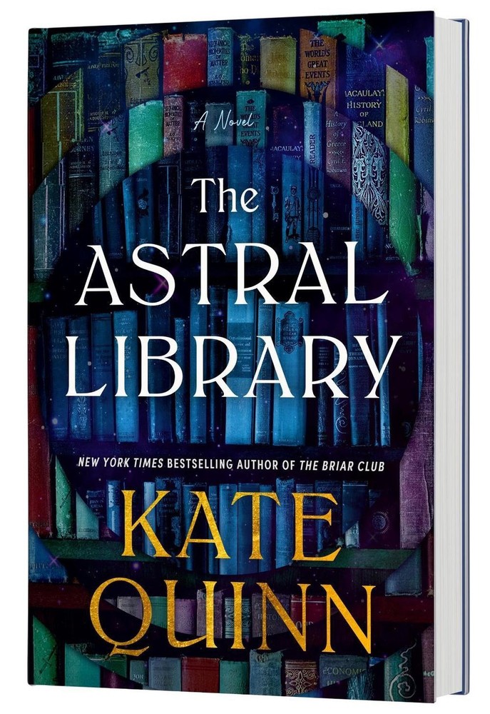 The Astral Library (Standard Edition) by Kate Quinn Hardcover Book