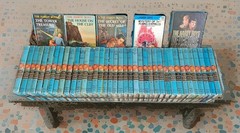 Vintage 1960s–1970s Hardy Boys Books Lot of 43 Grosset & Dunlap Blue Spine