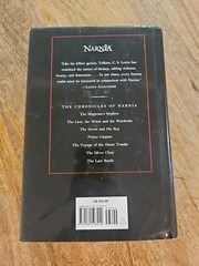 The Chronicles of Narnia Omnibus – CS Lewis (Hardcover) 7 In 1 Books, VG, HCDJ