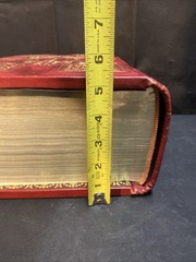 Holy Bible King James Red Letter Ed. PTL Club Extensive Study Helps Good Shape