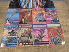 Animorphs Paperback Book Lot 28 K.A. Applegate Chronicle Megamorphs MINT COND
