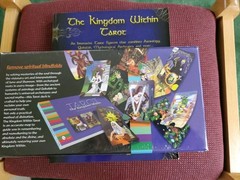 Alchemy of Tarot; Kingdom Within Tarot; extra 332-pg PB, Lot of 3 BN Juno Lucino