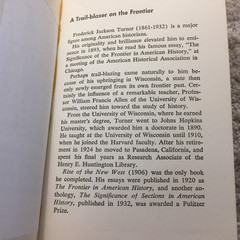 Rise Of The New West 1819–1829 Frederick Jackson Turner 1968 Collier Books