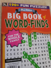 Kappa Word Seek Puzzles- Lot of 2-Extra Large & Blue Ribbon-For The Whole Family