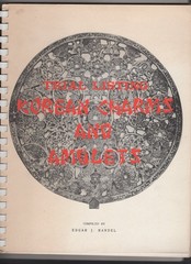Trial Listing Korean Charms and Amulets, Mandel, 144 pages #107 of 235 printed,