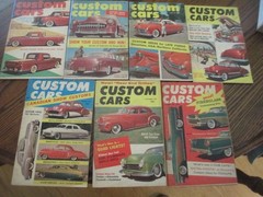 43 CUSTOM CARS MAGAZINES LiTTLE BOOKS Sept 1957 thru AUG 1960 inclusive Vol 1 #1
