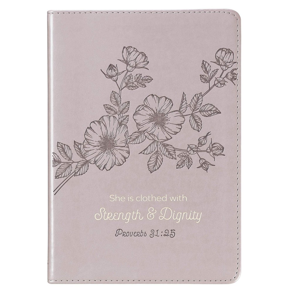 Christian Art Gifts Classic Journal Strength and Dignity Proverbs 31 Woman B…