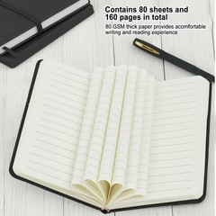62 Pack Pocket Notebook with Pens 3.7 x 5.4 Inches 160 Pages Small Notebooks …
