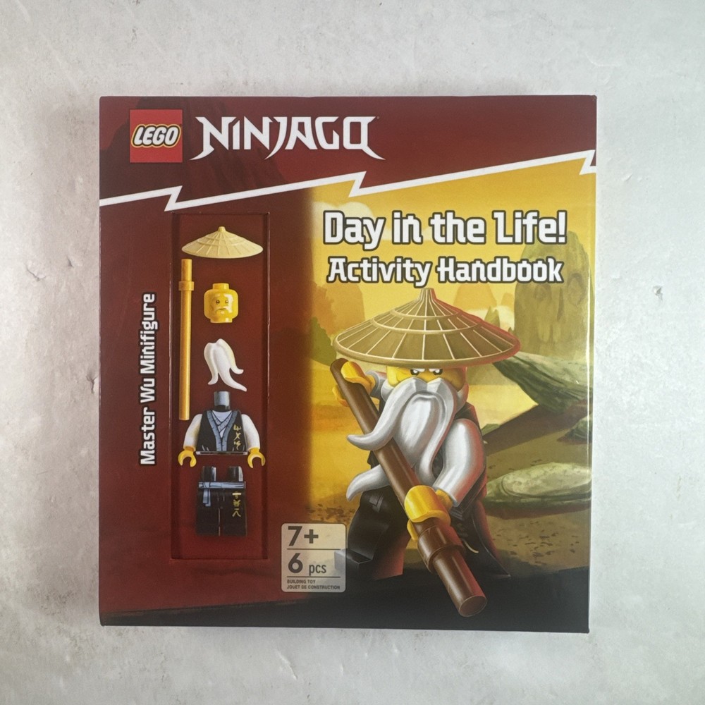 LEGO Ninjago Day In The Life Activity Book Hardcover No Mini fig