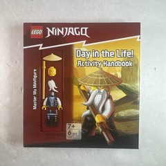 LEGO Ninjago Day In The Life Activity Book Hardcover No Mini fig