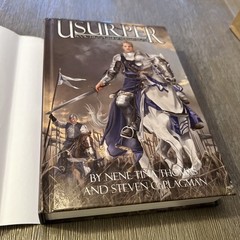Usurper SIGNED x2 by Nene Tina Thomas / Steven Plagman – 1st #294/1000 NEW HC