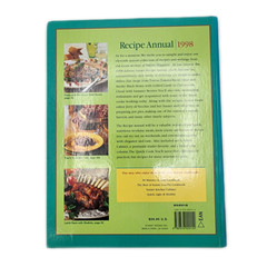 Vtg Sunset Recipe Annual 1998 Edition Cookbook Hardcover 312 Pages Full Color
