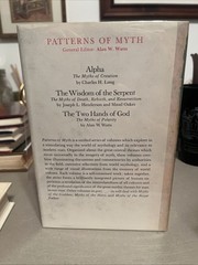 Patterns of Myth 3 Volume Set, Alan W. Watts (Editor) 1963 HC First Printing