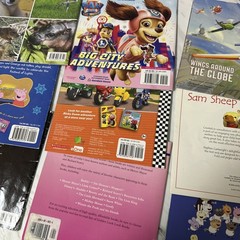 Lot Of 9 Paperback Books Children’s Preschool Mixed Titles Barbie, Peppa, Paw…