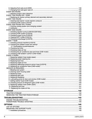KUBOTA LX2610 LX2610SU LX3310 OPERATORS MANUAL – LOOP BIND – PROTECTIVE COVERS